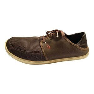 Olukai Mens Nohea Lace Mesh Fashion Sneakers Shoes